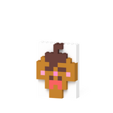 月深ツキ たれこ 2Dプレート+カラビナ付きケース